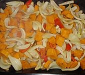 Süßkartoffel - Kartoffel - Fenchel - Auflauf